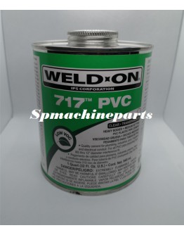 WELD-ON 717 PVC Solvent Cement Clear Transparent 946ML