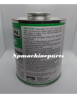 WELD-ON 717 PVC Solvent Cement Clear Transparent 473ML/946ML