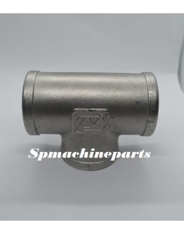 Stainless Steel SS304 Equal Tee Threaded Pipe Fitting 1" (25mm)