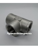 Stainless Steel SS304 Equal Tee Threaded Pipe Fitting 1" (25mm)