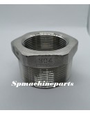 Stainless Steel SS304 Hexagon Reducing Bush Male To Female 1 1/2" (40mm)