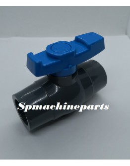 KIZ PVC Connectors Compact Ball Valve Socket End (Non-Threaded) 15mm