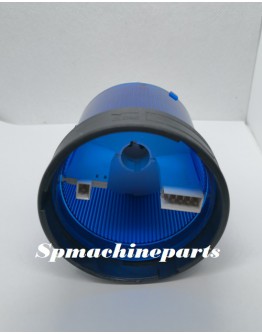 Schneider Electric Tower Light Module Steady: 240VAC, Blue, 70mm Dia, 12/4X, LED