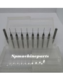 Top 10Pcs Tungsten Carbide PCB Drill Bit 0.35mm, P0353-DUS42065