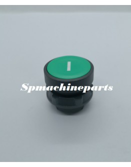 Schneider Electric ZB5 Series AA331 Round Push Button Head, Green
