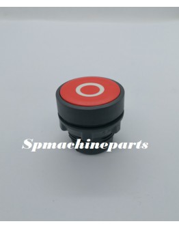 Schneider Electric ZB5 Series AA432 Round Push Button Head, Red