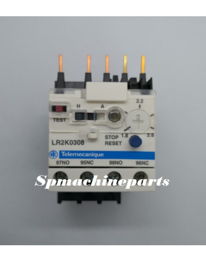 Telemecanique LR2K0308 Thermal Overload Relay 1.8-2.6A