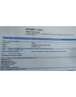 R-Pure 1 DA-1 Impregnated Activated Carbon