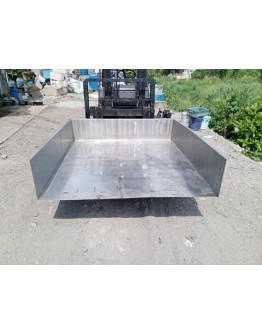 Stainless Steel Loader Bucket For Forklift
