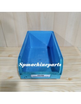 Heavy Duty Stackable Combinable Storage Bin Blue (Used)