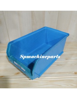 Heavy Duty Stackable Combinable Storage Bin Blue (Used)