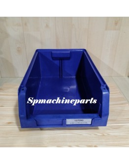 Heavy Duty Stackable Combinable Storage Bin Blue (Used)