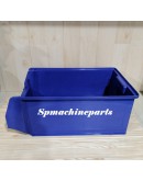 Heavy Duty Stackable Combinable Storage Bin Blue (Used)