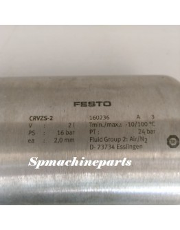 Festo Air Reservoir 160236 2L, G1/2, CRVZS Series, 16bar 