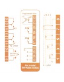 DELAB TM9000S Combined over Current & Earth Fault Relay (Used)