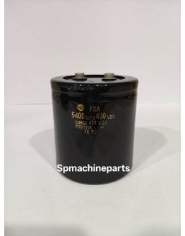 Electrolytic Capacitor Hitachi FXA 5400 MFD 400Vdc Capacitor 