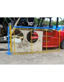 Safety Guard Fence 10ft x 5ft (2 Type Fencing)
