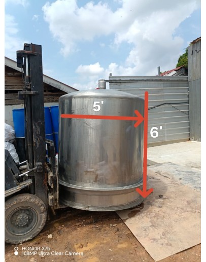 Stainless Steel Mixer Tank (NEW)