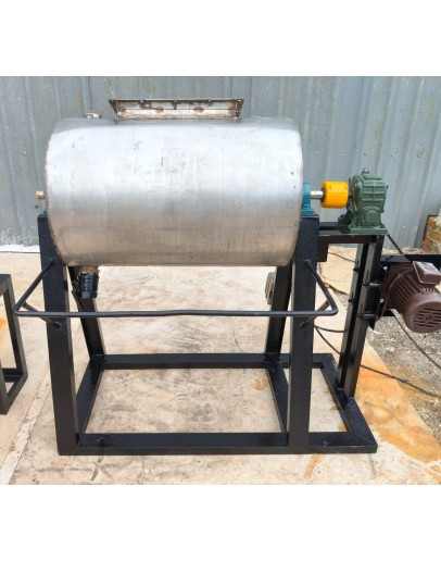 Stainless Steel Horizontal Mixing Tumbler (Used)