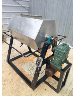 Stainless Steel Horizontal Mixing Tumbler (Used)
