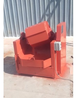 Full Flow Octagonal Rotary Barrel Finishing Machine (Used)