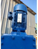 Stainless Steel Mixing Tank with a top-mounted 3 HP Gear motor