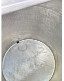 Stainless Steel Mixing Tank with a top-mounted 3 HP Gear motor