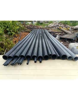 Various Types Of Pipe, PVC, Poly, Culvert Pipe