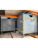 Portable Steel Tool Box With Caster Wheels