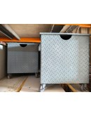 Portable Steel Tool Box With Caster Wheels