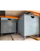 Portable Steel Tool Box With Caster Wheels