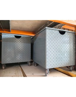 Portable Steel Tool Box With Caster Wheels