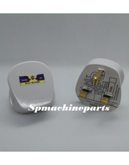 High Quality UMS 13A 250V Fused White Plug Top Sirim Approval Bakelite
